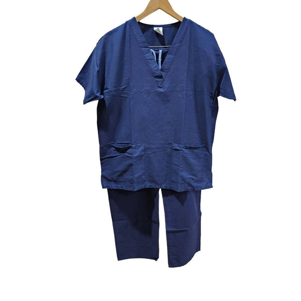 Medline L scrub Set 106 dark blue